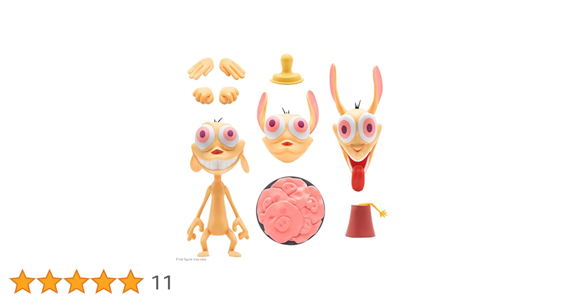 レア Ren & Stimpyフィギュアセット Amazon.co.jp: Ren et Stimpy フィギュア デラックス レン 18cm