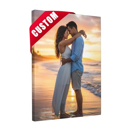 Nxwdwqa Custom Canvas Prints with Your Photos Prints, Personalized Canvas