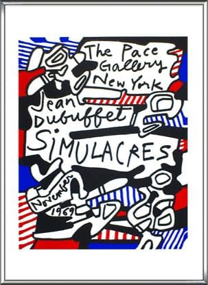 シムラクレスジャン デュビュッフェ額装済