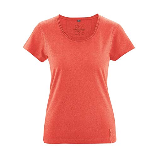 Preisvergleich Produktbild HempAge Damen T-Shirt Hanf / Bio-Baumwolle, Crab, S