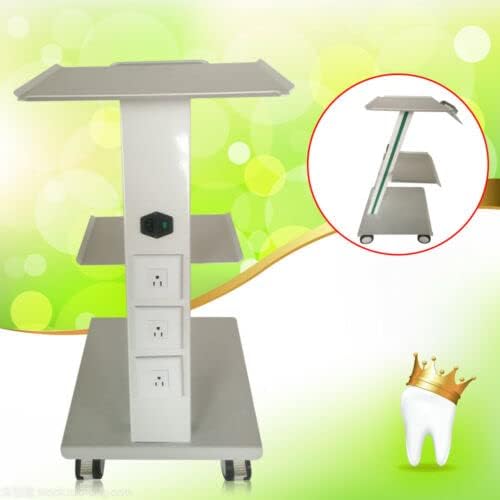 Miniatura 3 de Carrito de salón con salida, carrito de almacenamiento de peluquería, carrito de tatuajes, carrito de aseo, carrito de spa y salón, carrito de