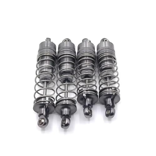 RC�V���b�N Compatible With WLtoys 104001 104002 1/10 RC�J�[�A�b�v�O���[�h�����A�N�Z�T���[�p�[�c���^�������V���b�N�A�u�\�[�o�[(Gray)