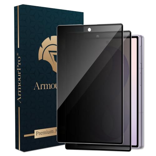 Image of ArmourPro Anti-Spy Privacy Tempered Glass for Samsung Galaxy Z Fold 8 - Anti Peeping Screen Protector, Edge to Edge Full Coverage, 9H Hardness, Easy Installation Kit | Pack of 2