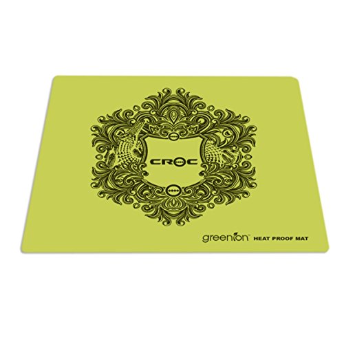 CROC Silicone Heat Proof Mat, Heat Resistant Hair Care Styling Tool Protects Work