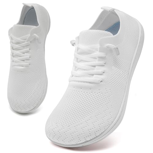 SDYJQS Womens Barefoot Shoes Pro-Healthy Lightweight Walking Gym Sneakers Zero Drop Wide Tennis...