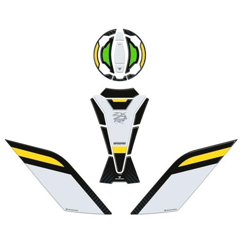 Kit autocollant moto Kawasaki Ninja ZX-4RR 2025-2026 protection réservoir résine