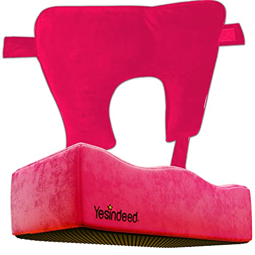 Brazilian Butt Lift Pillow + Back Support Cushion – Dr. Approved Bll Foam Pillow With Carrying Bag And Back Pillow For Post Surgery Recovery – Comfortable And Firm Butt Support Cushions Set - Pink #TOP7