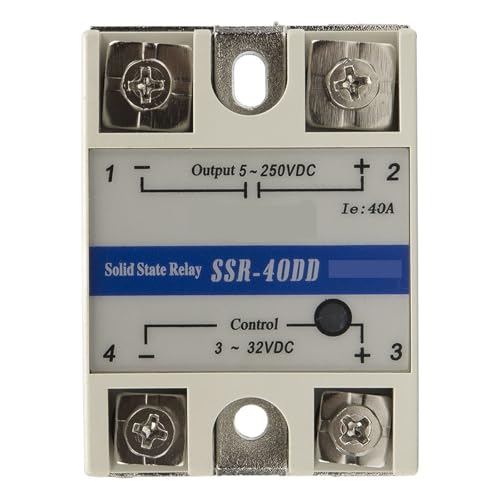 SSR-25DD Relais statique CC à CC 25A à commutation rapide sans usure