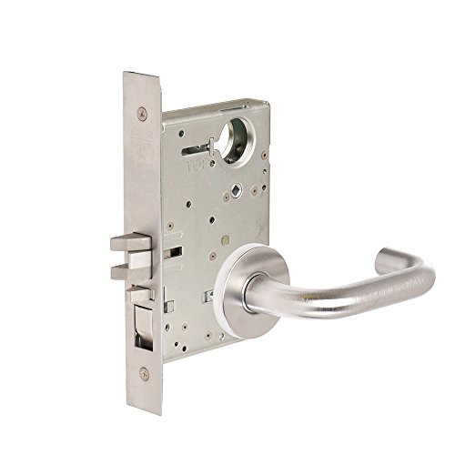 CORBINRUSSWIN ML2051-LWA-626-LC 626 Satin Chrome, Lever LWA Lustra, Entrance/Entry/Office, Steel; Stainless Steel; Brass