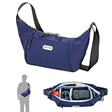 ハクバ 【Amazon.co.jp限定】OUTDOOR PRODUCTS(アウトドアプロダクツ) カメラショルダーバッグ06 AZ ネイビー 軽快に持ち運べるラウンドタイプの超軽量カメラバッグ YKKファスナー 撥水生地採用 AMZODCSB06NV 4977187005288