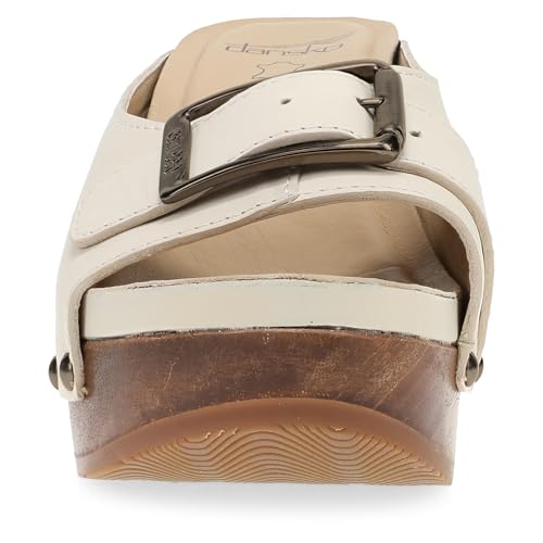 Dansko Adeline Heeled Slide Sandal for Women - Hand-Crafted Wooden Outsoles - Memory Foam Footbeds and Rubber Padded Outsoles for Comfort and Durability4