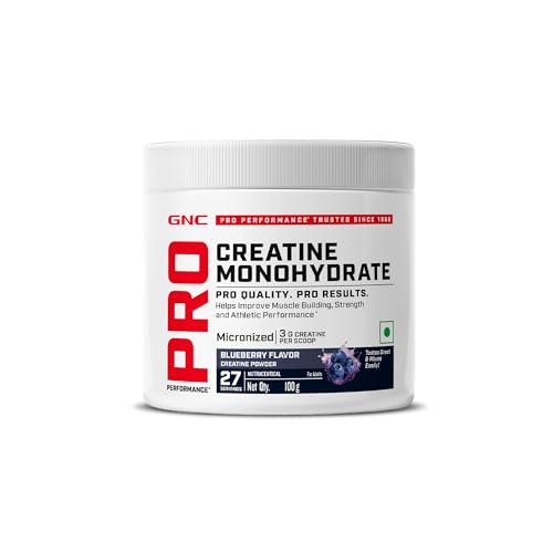 Image of GNC Berry Choco Strength Stack | Whey Protein & Creatine Combo for Muscle Recovery & Workout Performance | Chocolate Fudge + Creamy Strawberry Whey Protein Sachets + Blueberry Creatine Monohydrate