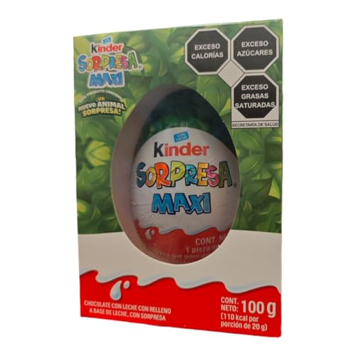 chocolate huevo kinder maxi 100 GIGANTE Reyes magos NIÑO