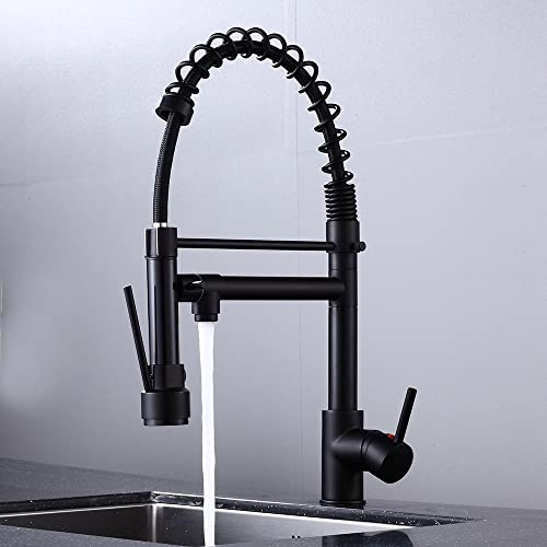 Torneira Gourmet 50cm com Misturador Monocomando Preta de Bancadabelccatgm50p-bl