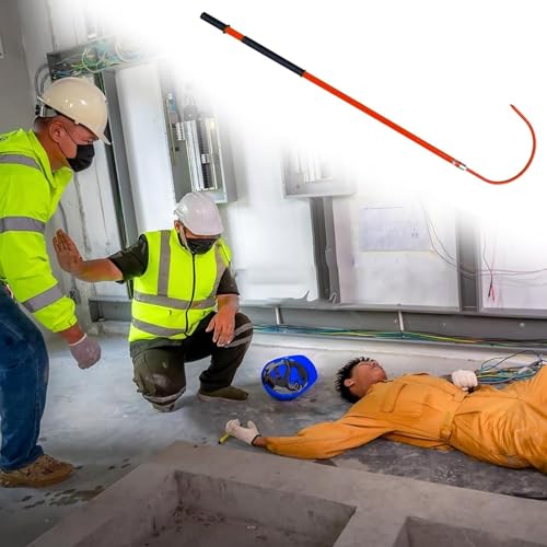 Pértiga de rescate para talleres de vehículos eléctricos en reparaciones de riesgo