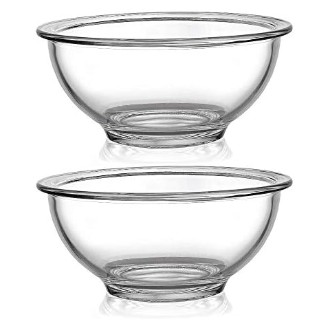 Bovado 1 Quart Glass Bowl Set Cover