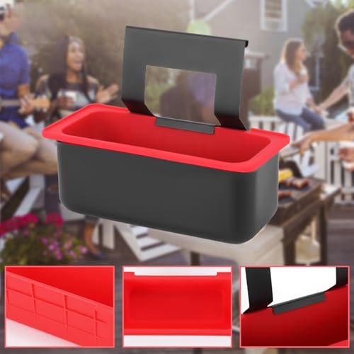 Recogedor de goteo para parrilla con kit de separadores de grasa de cocina 8