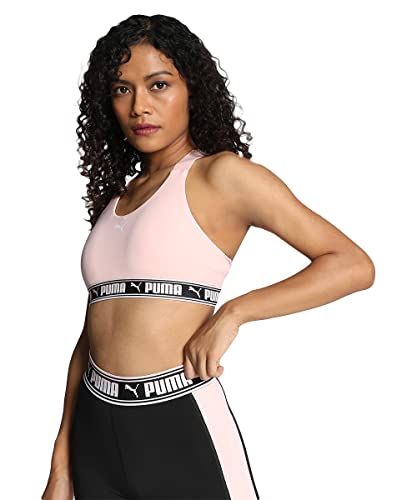 Image of Puma Women Polyester Lightly Padded Wirefree Sports Bra