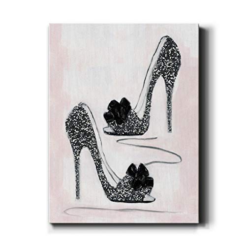 Renditions Gallery Shoes That Dazzle I Wall Art, Premium Gallery Wrapped Canvas Decor, Ready to Hang, 36 in H x 24 in W, Made in America Print