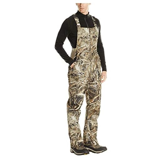 Arctix Men's Essential Insulated Bib Overalls, Realtree Max-5 Camo, Large/32" Inseam