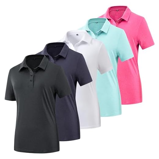 Women's Moisture Wicking Golf Polo Shirt