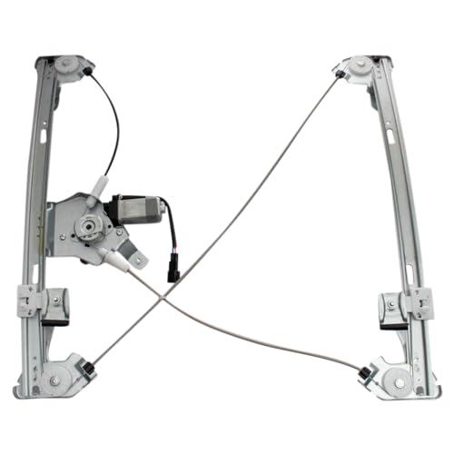Image of TRQ Front Right Power Window Regulator & Motor Assembly Passenger Side Compatible with 2004-2008 Ford F-150
