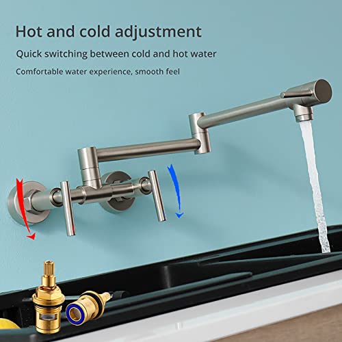 Robinet de cuisine à bras pivotant pliable pour simplifier vos recettes - 5