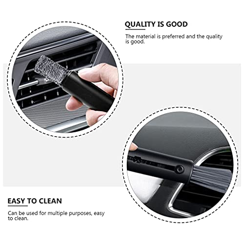 BESPORTBLE 2Pcs Escova de Ventilação Do Carro de Saída de Ar Do Carro Escova Poeira Mini Blind Clean
