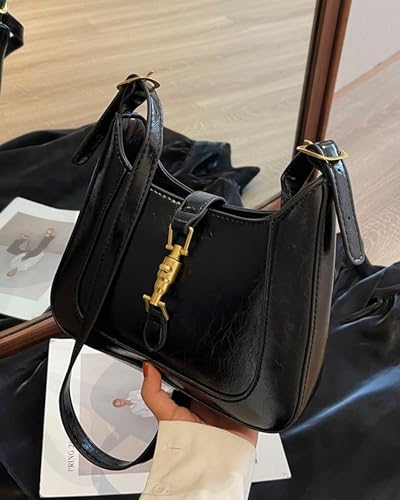 Image of NEWBELLA Small Shoulder Bags for Women - Trendy Underarm Purse & Crossbody Handbag for Daily Commute & Evening