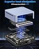 Mini PC Getorli AMD Ryzen 5 3500U (4C/8T, hasta 3.7GHz) Computadora de escritorio pequeña 16GB DDR4 RAM 512GB NVMe SSD PC compacta económica 4K HD doble HDMI WiFi 6 BT5.3 sistema preinstalado hogar oficina juegos streaming 8