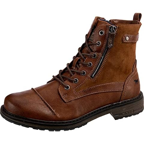 Mustang Herren Schnür-Boot, Cognac, 44 EU Cover