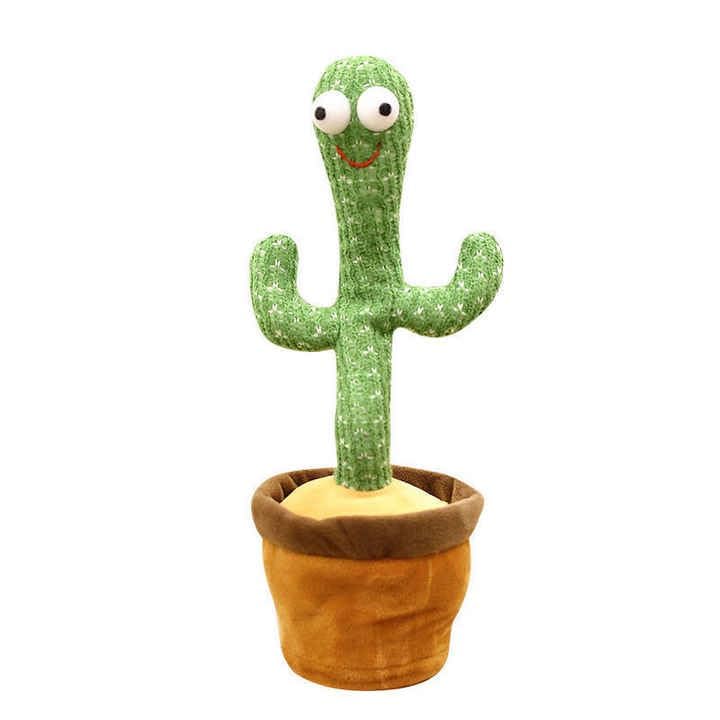 Electronic Wiggle Dancing Cactus Toy – Talking and Singing Plush with LED Lights, USB Rechargeable, Fun Mimicking Cactus for Kids, Gift for Birthdays, Holidays, and Home Decor (B0DG29M7VV) Amazon Price History, Amazon Price Tracker