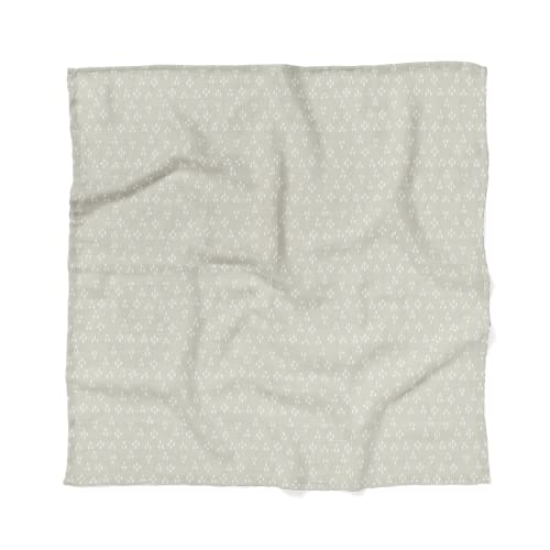 Image of Mini Wander Swaddles for Newborns Muslin Swaddle Blankets - Breathable Soft Gender Neutral Receiving Blanket Baby Essentials | 47 x 47 Cotton - (Forest (Gray Wolf)