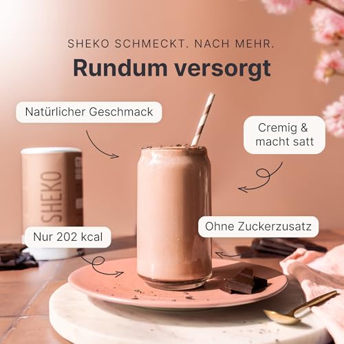 SHEKO Balance Shake Schokolade – Mahlzeitersatz & Abnehmshake – 378 g – Ansicht 2