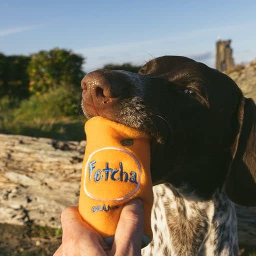 Miniatura 6 de ZippyPaws - Juguetes para perros Squeakie Can, relleno Squeaker Plush Beverage Dog Toy - Fetcha