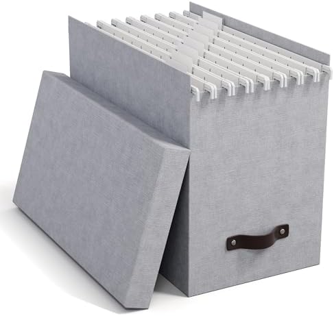 Bigso Box of Sweden Caja archivadora con tapa – Elegante organiza...
