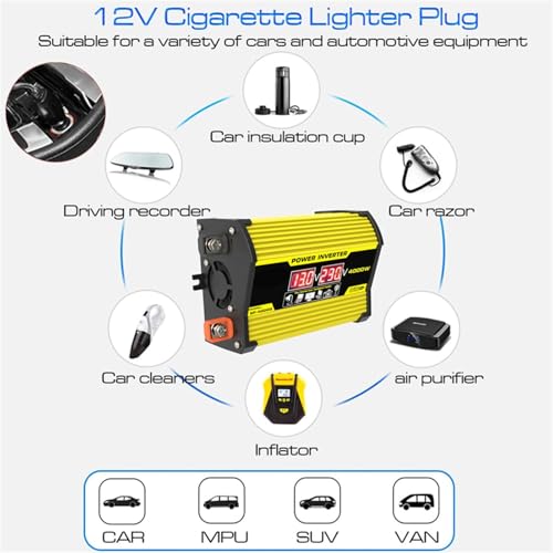 Miniatura 5 de Yusheng Kit De Energía Solar - 300w Convertidor Inversor 18w Panel Solar Completo Dc12v A Ac110 220v 30a Controlador Solar Con Puertos Usb Y Pantalla Led