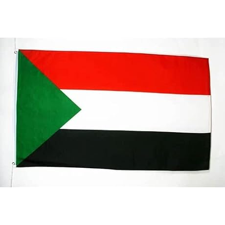 AZ FLAG - Sudan Flag - 2x3 Ft - 100D Polyester Sudanese...