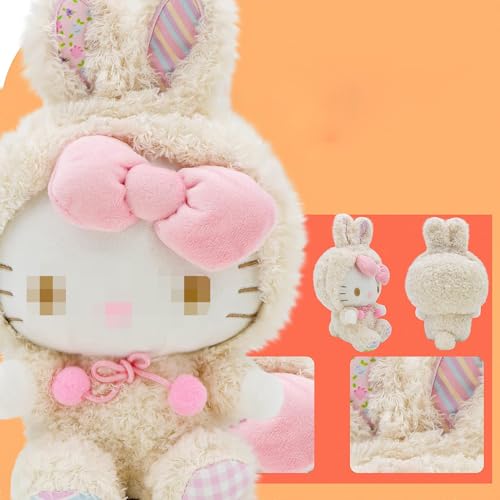 Ykecfpry Kawaii Cartoon Bunny Cross-Dressing Series Plush,Rabbit Stuffed Cute Soft Doll Toys, Plush Pillow Stuffed Animals Toy Birthday Gifts for Girls Kids (Kt) by Ykecfpry - Used condition - Image 6