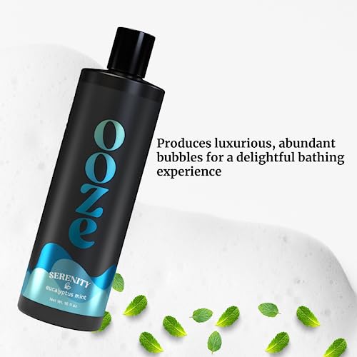 Ooze Bath Eucalyptus Mint Bubble Bath (473Ml) – Bubble Bath For Women Relaxing, Clean, Crisp & Refreshing – Self-Care & Wellness – Zero Parabens, Cruelty-Free, Made In The Usa #TOP3