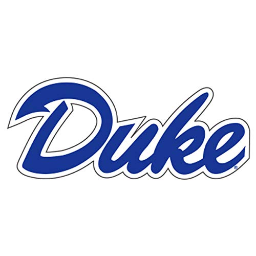 Craftique Duke Blue Devils Decal (DUKE SCRIPT DECAL (4''6''), 4 in)