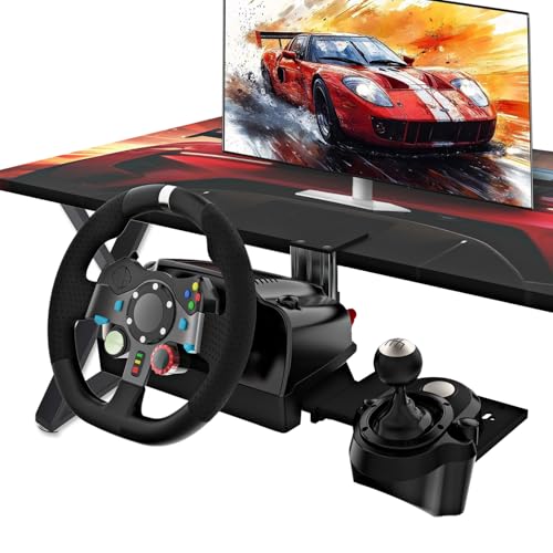 EG STARTS 1x Desk Mount Clamp for Sim Racing Wheel Stand Simulator Cockpit Wheel Stand Racing Steering Shifter Mount fit for Logitech G25 G27 G29 G920 G923 Thrustmaster T248 T300 T-GT TS-PC T500 T818 by EG STARTS - Used condition - US$42.74