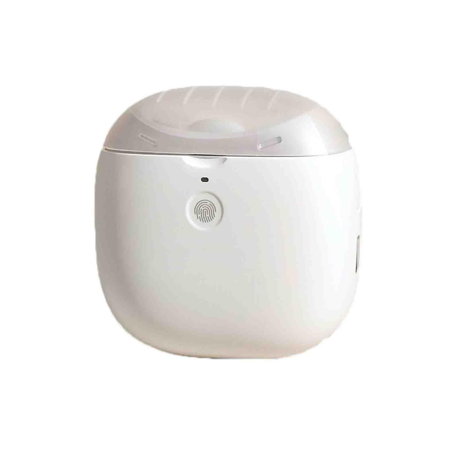 Tagliaunghie Elettrico Automatico Uomo Professionale Taglia Unghie Per Piedi Per Mani Tronchesino Unghie Lima Per Unghie Manicure Automatica Silenziosa Ricaricabile (64x64x32mm,white)