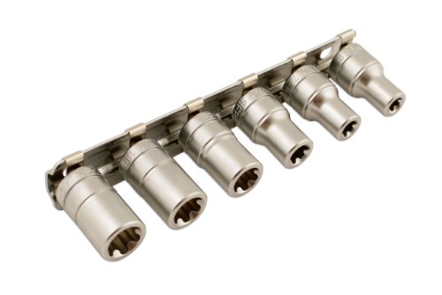 Laser TorxPlus 5616-Set di Chiavi a Bussola, 1/4