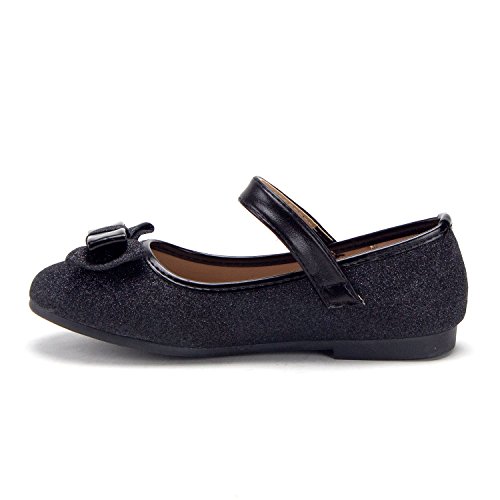 Little Girls Closed Toe Dress Shoes Mary Jane Flats Ballerina Slip On Ballet Flat por Ninas3