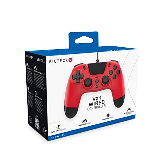 VX-4 Wired Controller Red
