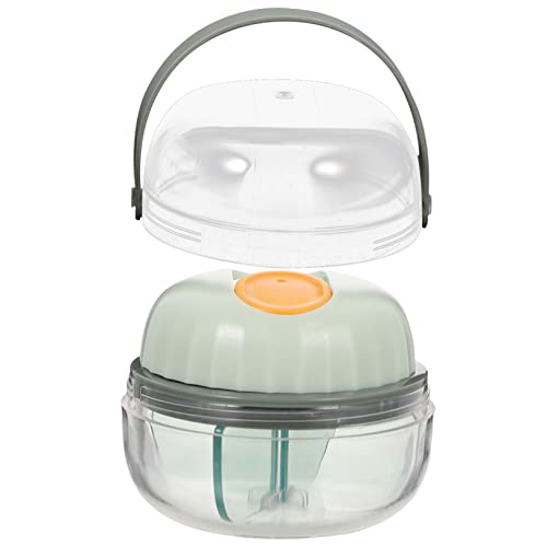 Anneome �s���{�b�N�X 7���Ԃ̎�Î� �O�� �E�B�[�N���[�s���I�[�K�i�C�U�[ Mini Pill Case �g�p �|�[�^�u�� �v���X�`�b�N�̍ė��p�\�� �p�\�R�� Light Green