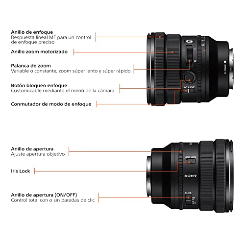 Lente Sony SELP1635G FE PZ 16-35mm F4 G para Full-Frame - Negro - Fernando Cortés