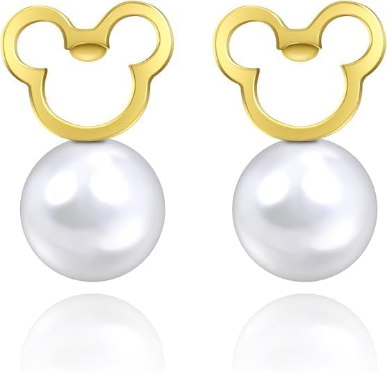 Amazon.co.jp: ディズニー スターリングシルバー ミニーマウス  