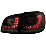 LED Standlicht/Schlusslicht Dectane RV45KLBS Litec LED Rückleuchten VW Golf V/VI + Plus 05+, schwarz / rauch